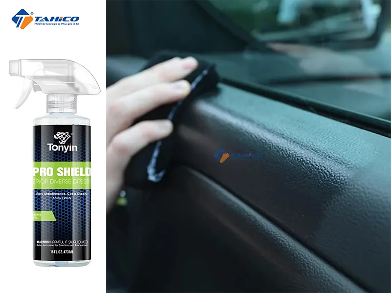 Dưỡng nhựa Tonyin Pro Shield Interior Diverse Dressing Dashboard Polish 473ml