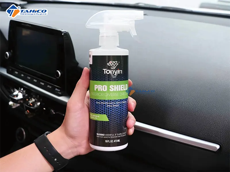 Dưỡng nhựa Tonyin Pro Shield Interior Diverse Dressing Dashboard Polish 473ml