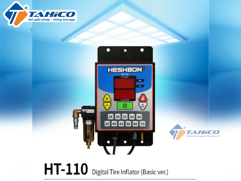 Hình ảnh Trạm bơm lốp kỹ thuật số Heshbon HT-110