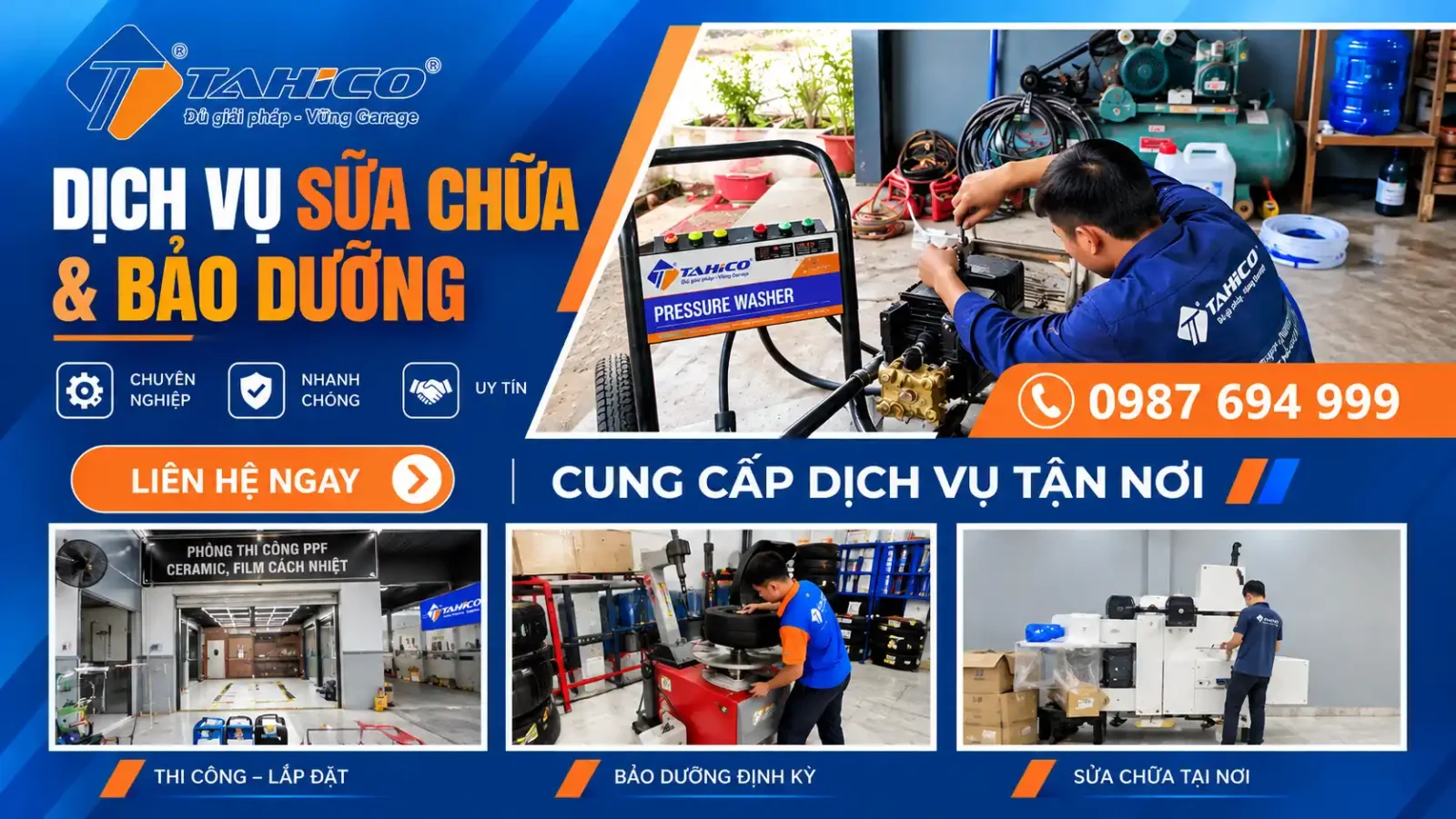 Dịch vụ sửa chữa & bảo dưỡng