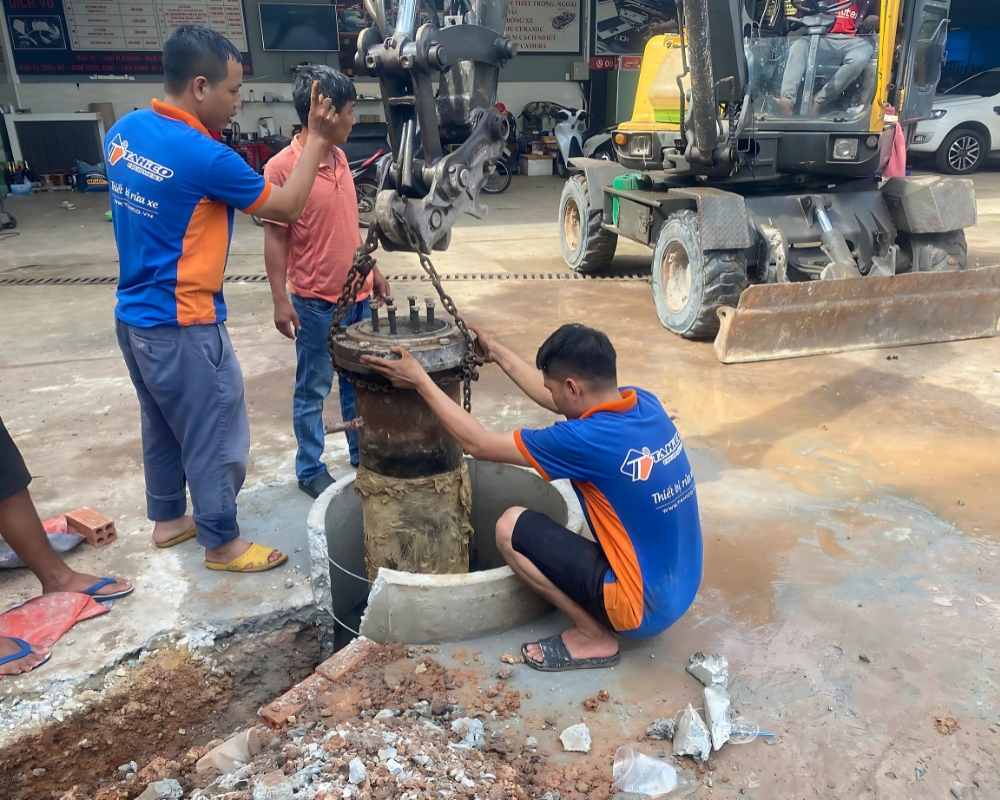 Trọn gói di dời lắp đặt lại cầu nâng 1 trụ | Ấn Độ và Việt Nam