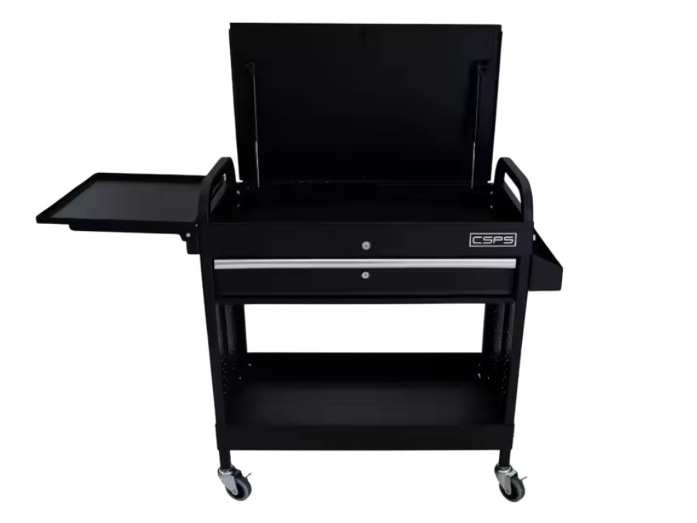 Tủ di động 1 hộc kéo CSPS 79cm | Màu đen