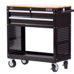 Tủ di động 3 hộc kéo CSPS 91cm | Màu đen