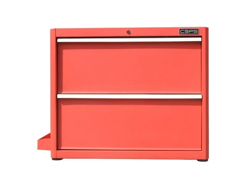 Tủ dụng cụ 2 hộc kéo CSPS 91cm | Màu đen/đỏ