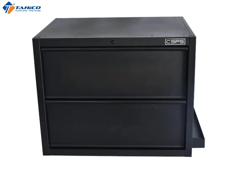 Tủ dụng cụ 2 hộc kéo CSPS 91cm | Màu đen/đỏ