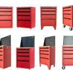 Tủ dụng cụ 4 hộc kéo CSPS 61cm | Màu đen/đỏ