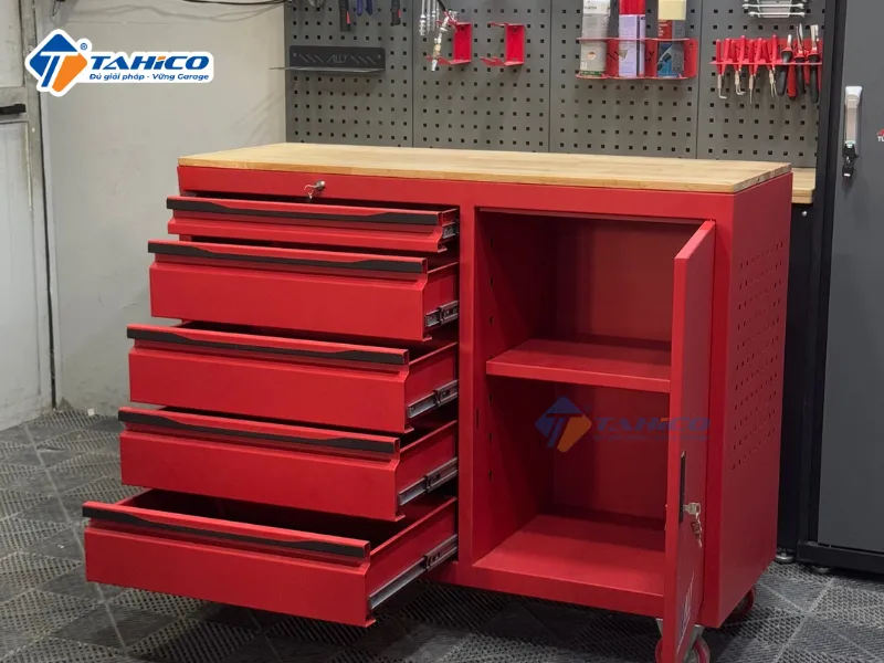 Tủ dụng cụ công nghiệp Ally QT-4N1C-DO