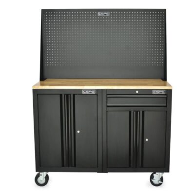 Tủ dụng cụ CSPS 122cm có giá treo | Màu đen/đỏ