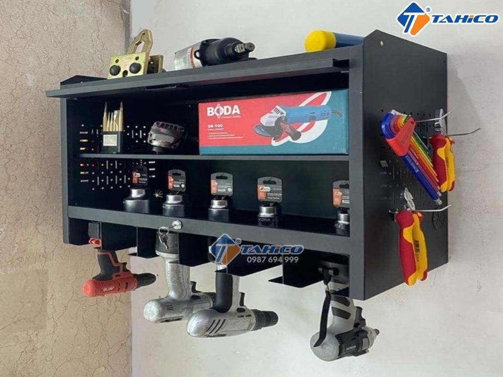Tủ dụng cụ treo tường CSPS 76cm | Màu đen