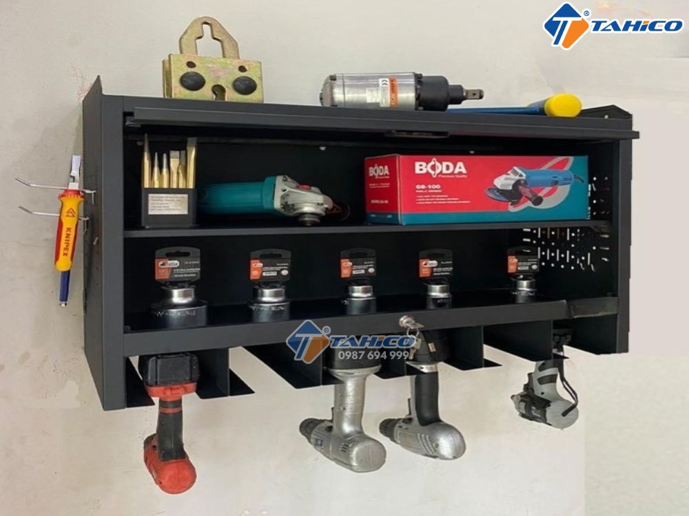 Tủ dụng cụ treo tường CSPS 76cm | Màu đen