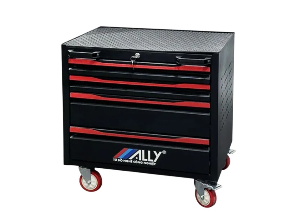 Tủ đựng đồ nghề 4 ngăn kéo có bánh xe ALLY QT-04