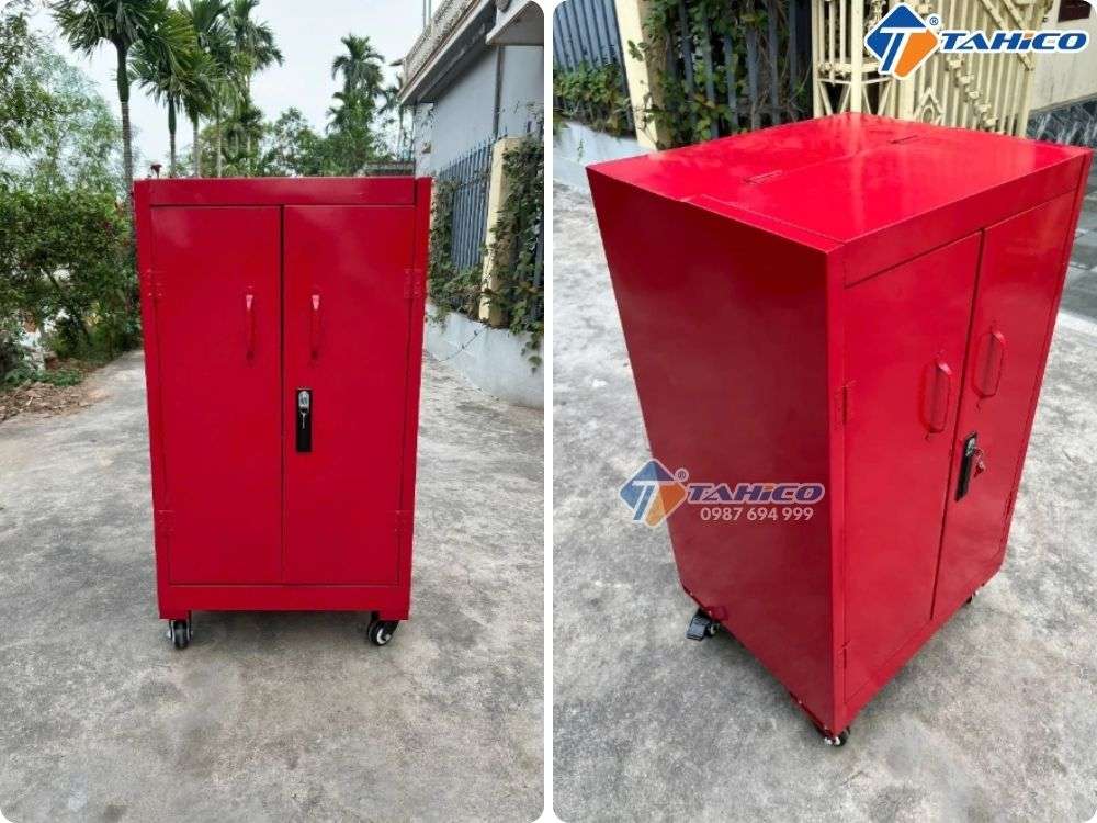 Tủ đựng đồ nghề 5 ngăn 2 cánh Lộc Phát 5N2C