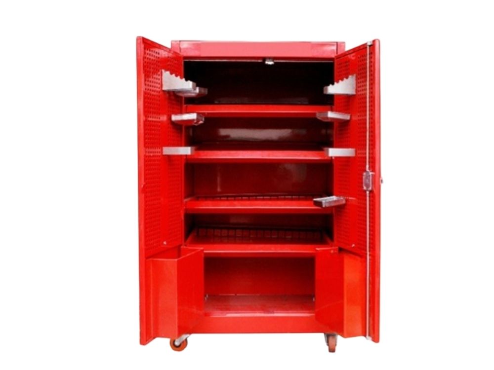 Tủ đựng đồ nghề 5 ngăn 2 cánh Lộc Phát 5N2C
