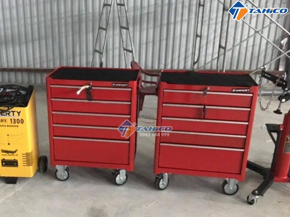Tủ đựng đồ nghề 5 ngăn kéo ALLY QT-05/ QT-05.04N | Có bánh xe