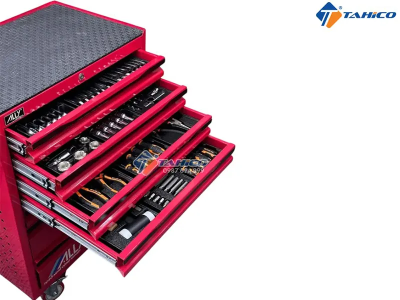 Tủ đựng đồ nghề ALLY QT-07-161CT/ QT-07-165CT | 161-165 chi tiết