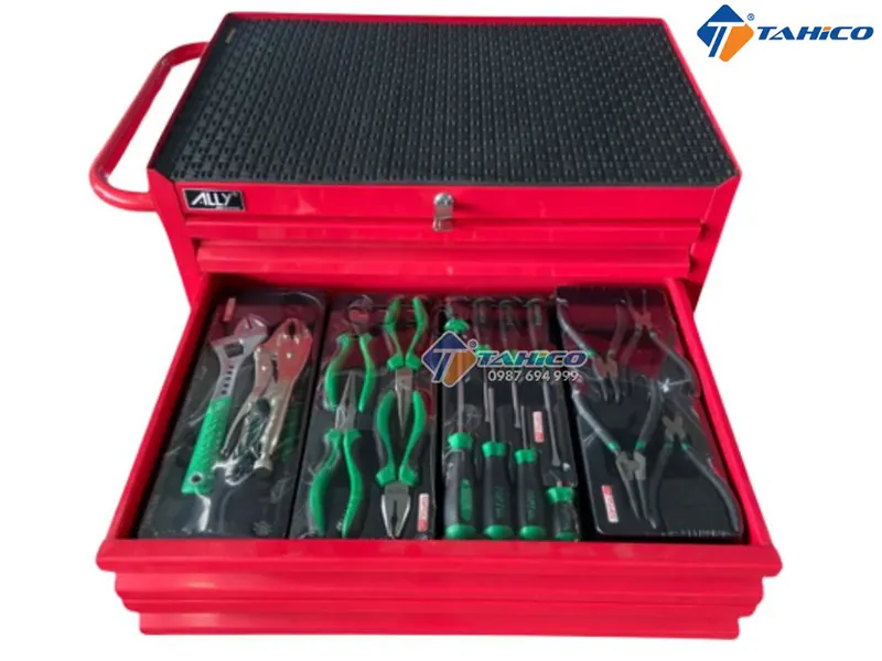Tủ đựng đồ nghề ALLY QT-07 TOPTUL | 157 chi tiết TOPTUL