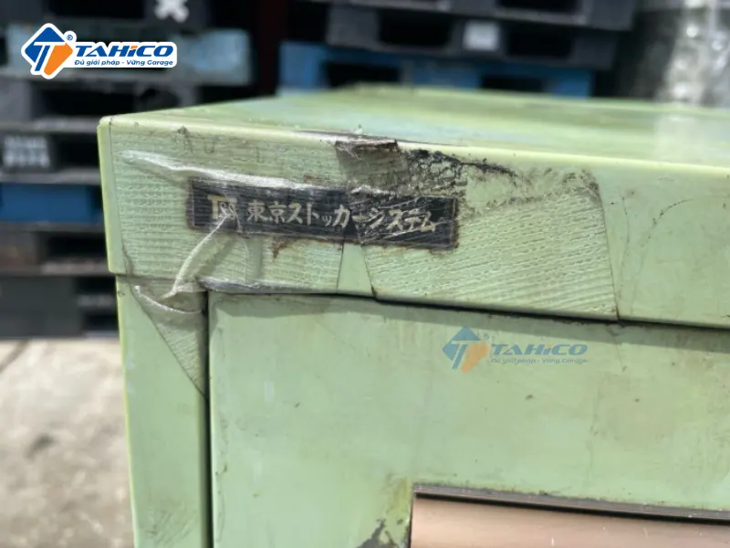Tủ đựng đồ nghề Nhật Bãi Tokyo Stocker System YY205 12 ngăn | Có chìa khóa