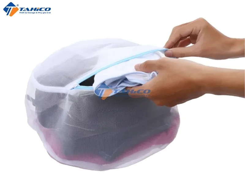 Túi lưới giặt quần áo cho máy giặt