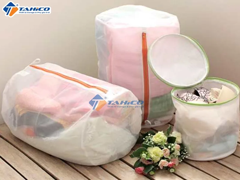 Túi lưới giặt quần áo cho máy giặt