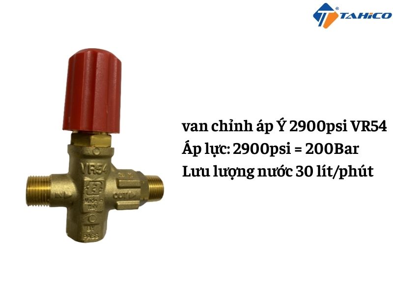 van chỉnh áp Ý 2900psi VR54