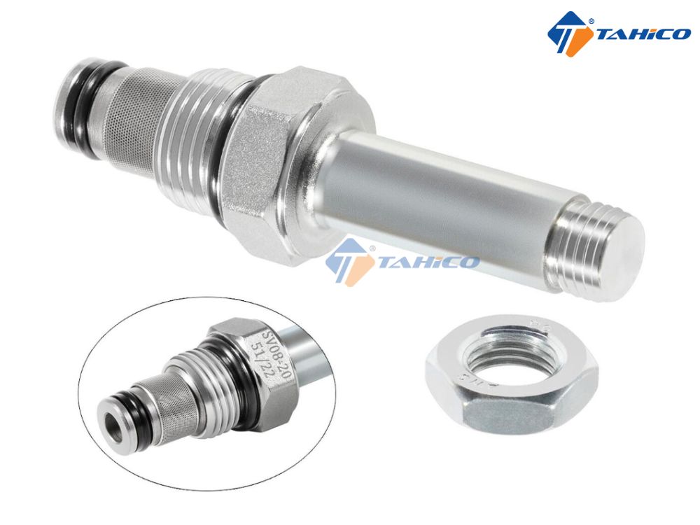 Van xả dầu cầu nâng cắt kéo 2 trụ 4 trụ dùng điện