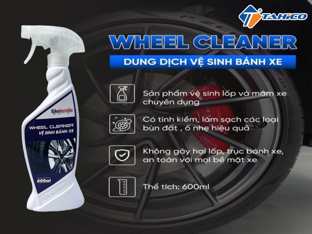 Vệ sinh bánh xe Ekokemika Wheel Cleaner 600ml