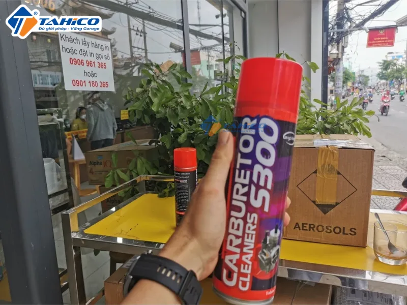Vệ sinh bộ chế hòa khí, bình xăng con SOCARE S300 500ml
