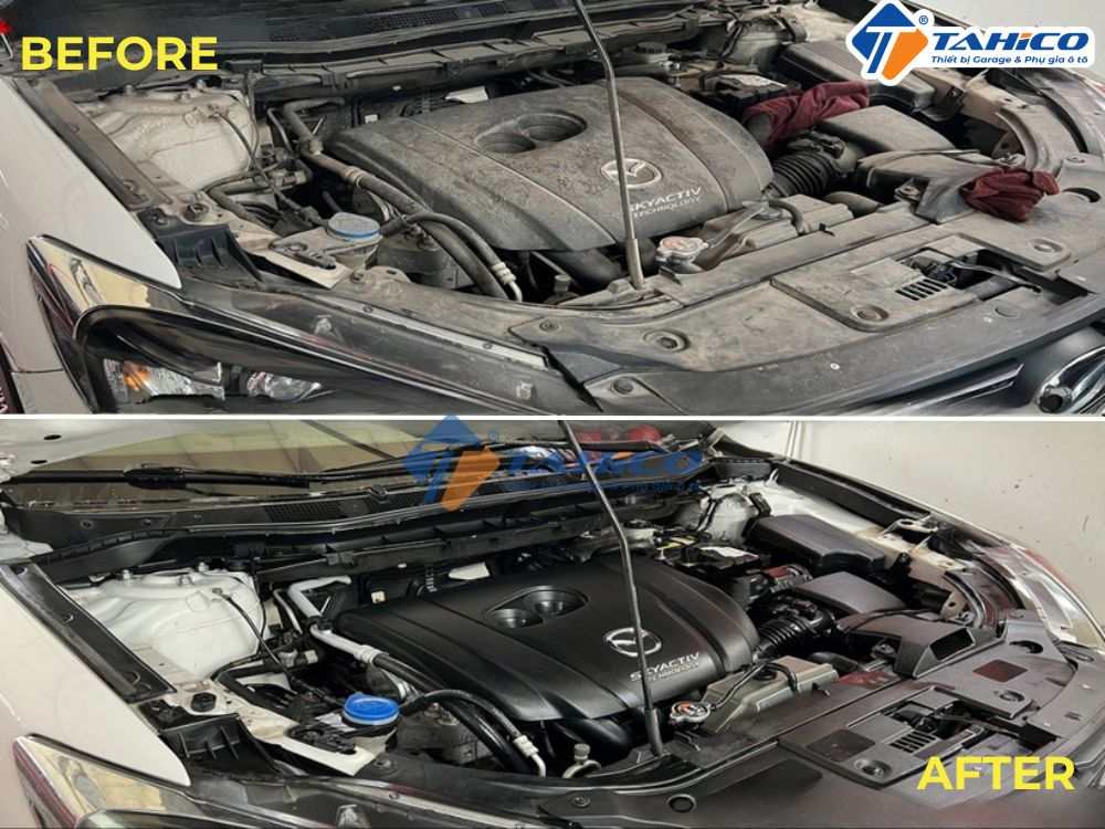 Vệ sinh khoang máy động cơ Socare Engine 5 lít
