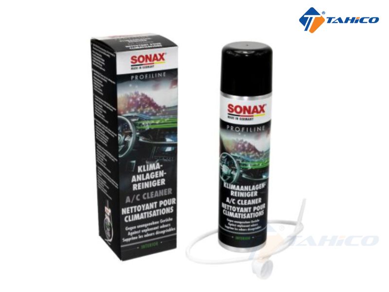 Vệ sinh khử mùi điều hòa ô tô Sonax AC Cleaner