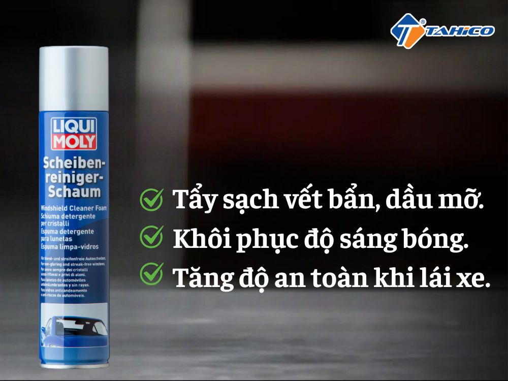 Vệ sinh kính Liqui Moly 1512 300ml | Dạng bọt