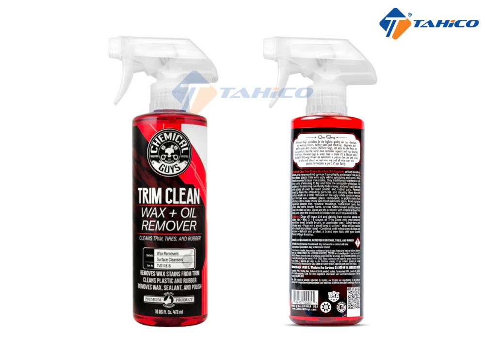 Vệ sinh nhựa nhám Chemical Guys Trim Cleaner and Wax Remover