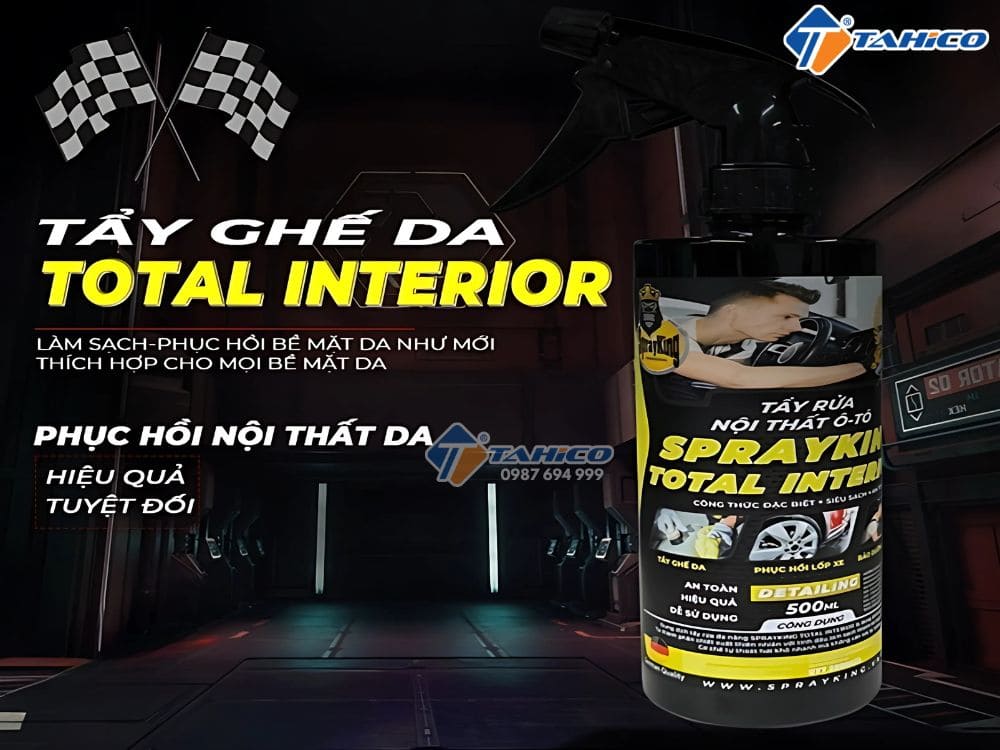 Vệ sinh nội thất Sprayking Total Interior 500ml