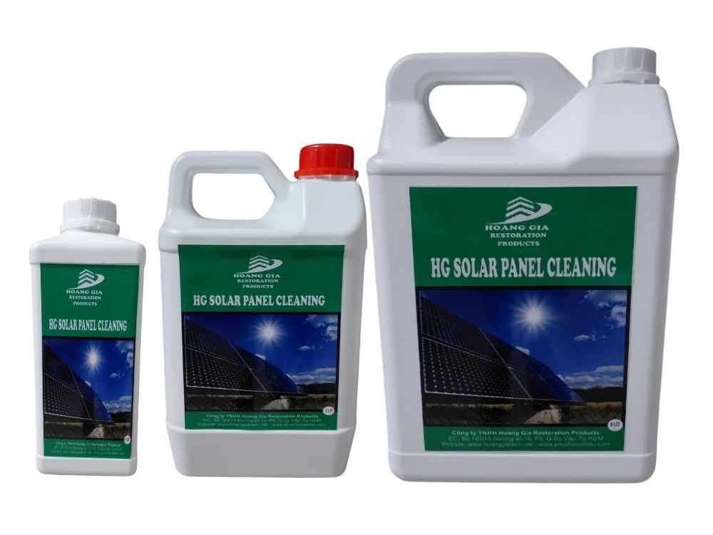 Vệ sinh tấm năng lượng mặt trời HG Solar Panel Cleaning