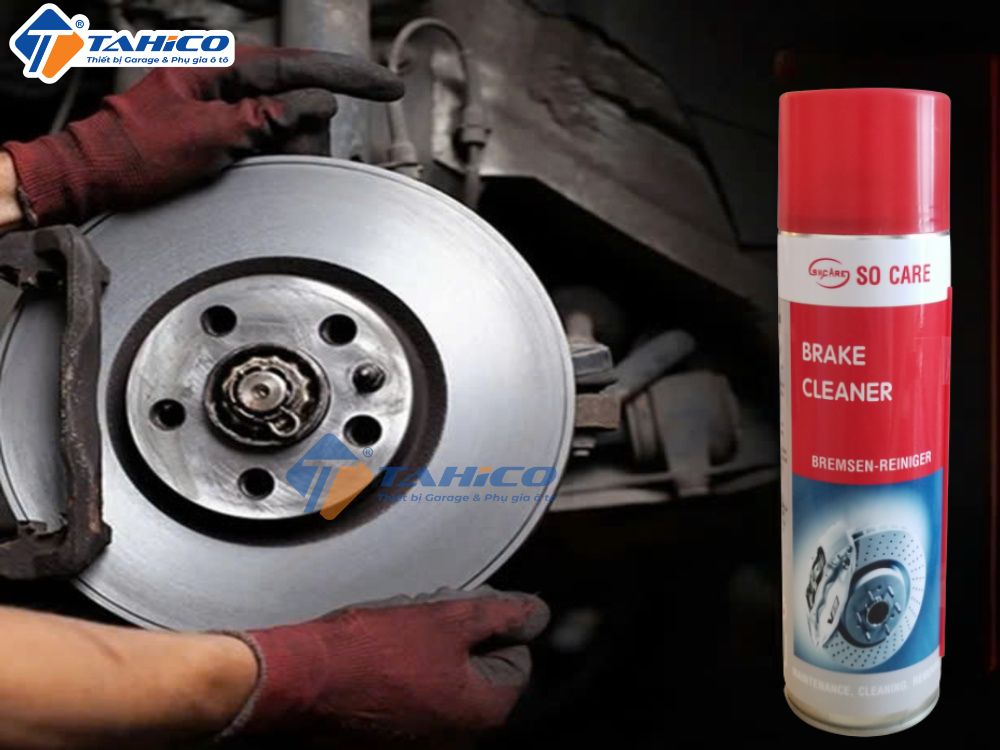 Vệ sinh thắng, tẩy dầu mỡ Socare Brake Cleaner