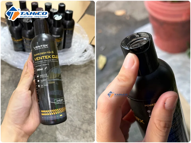 Dung dịch tẩy ố kính ô tô Ventek ClearX