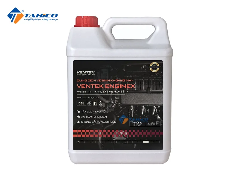 Vệ sinh khoang máy ô tô Ventek EngineX | 1L, 5L, 20L