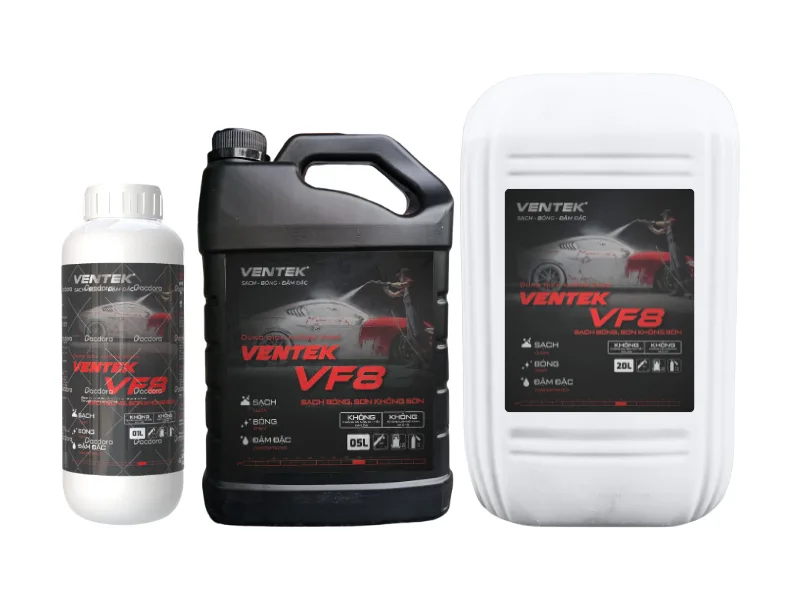 Dung dịch rửa xe không chạm Ventek VF8 1L, 5L, 20L