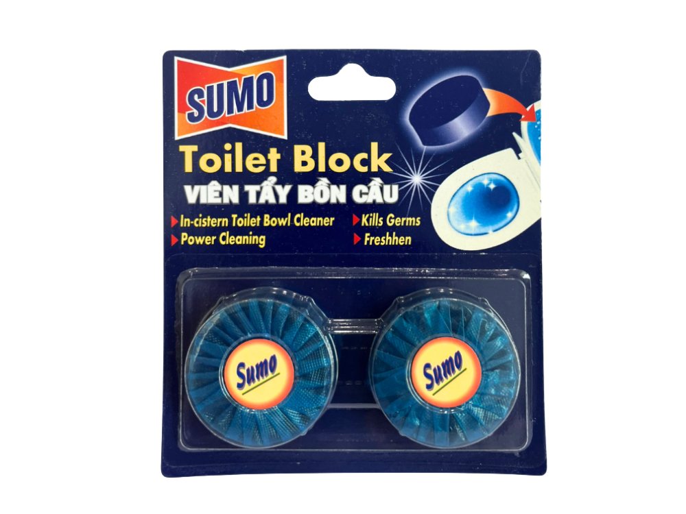 Vỉ viên tẩy bồn cầu Sumo Toilet Block 100g