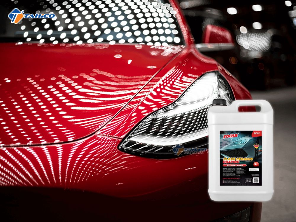 Đặc điểm wax bóng nhanh Focar Flash Ceramic Coating FC115