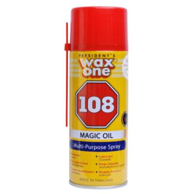 Xịt vệ sinh sên bôi trơn chống rỉ đa năng Waxone 108 Magic Oil 400ml