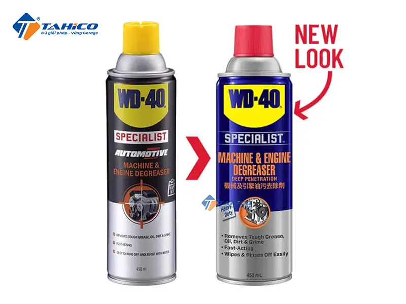 Vệ sinh động cơ WD-40 Machine & Engine Degreaser