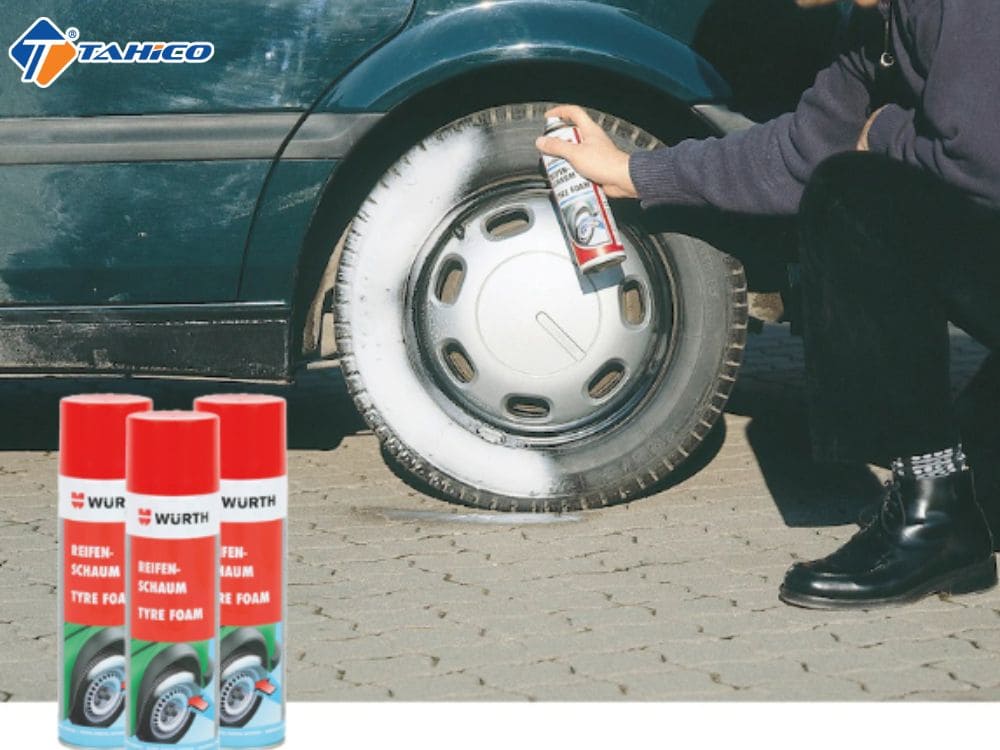 Bảo dưỡng lốp Wurth Reifen Schaum Tyre Foam 500ml