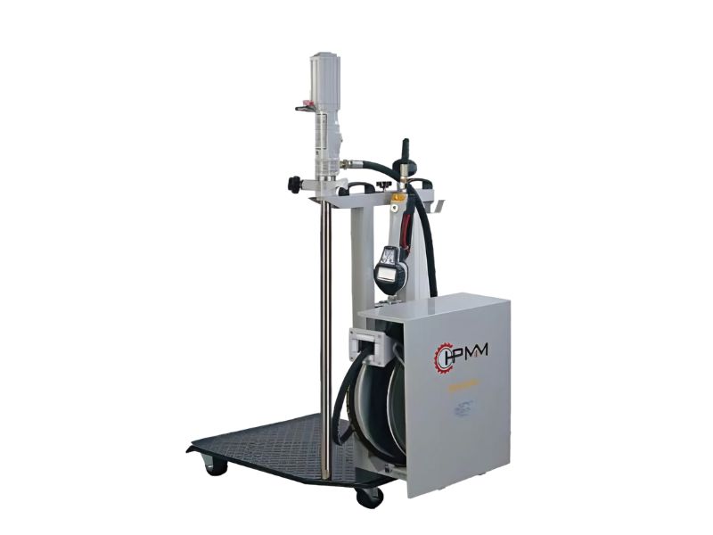Xe bơm dầu và hóa chất có đồng hồ định lượng HG-948