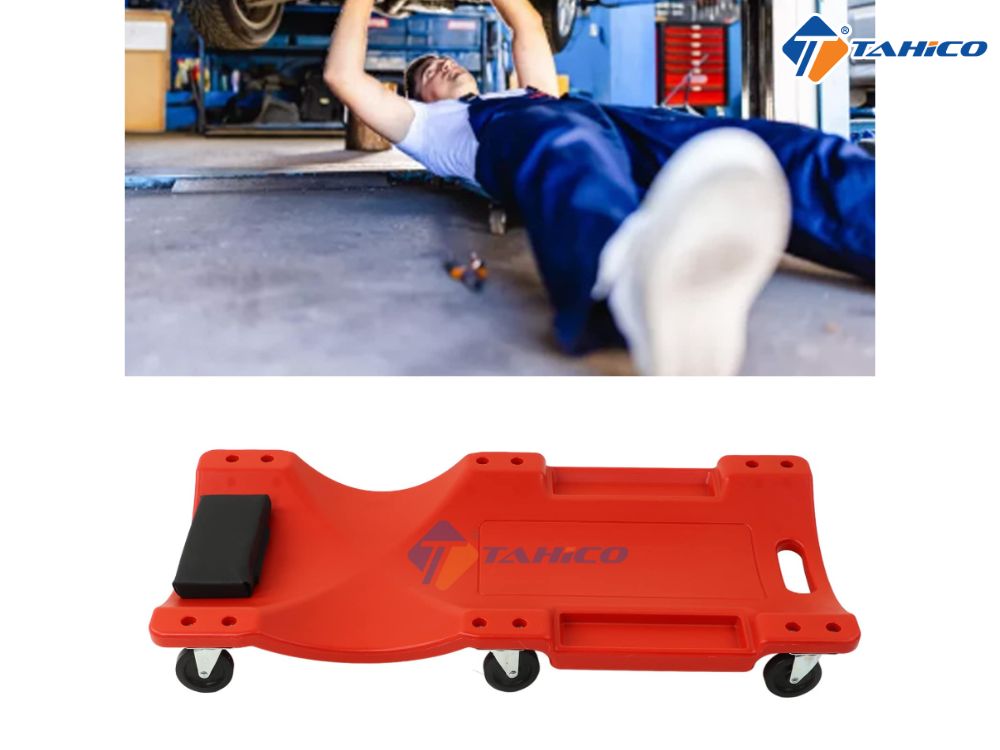 Xe chui gầm ô tô Titano TL-8601 có khay dụng cụ