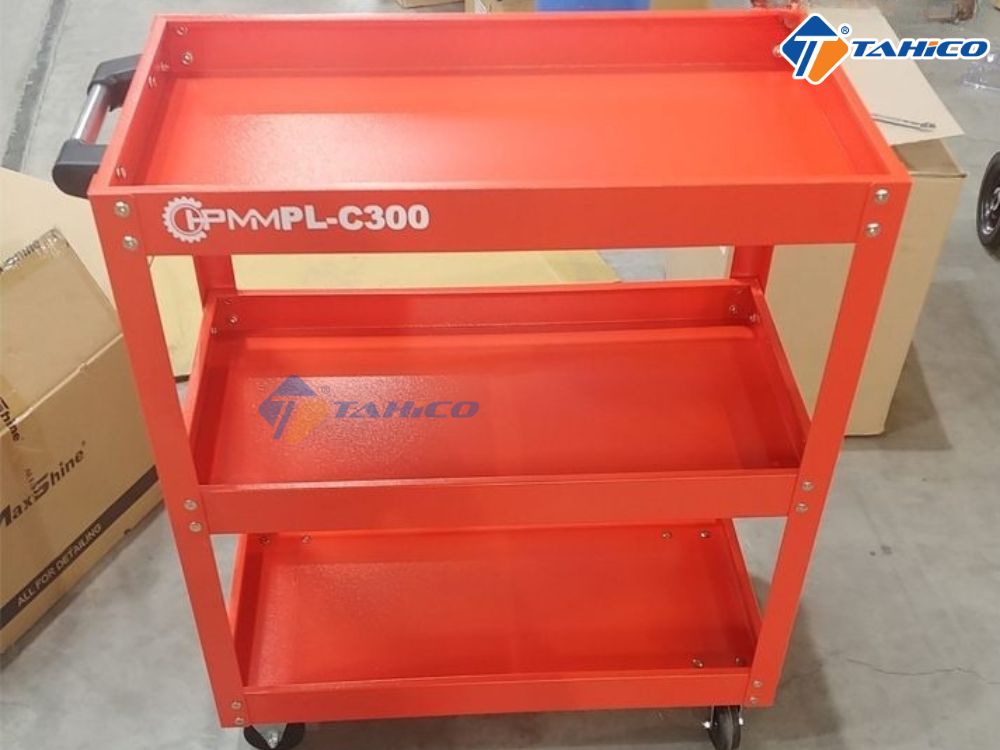 Xe đẩy đồ nghề 3 ngăn HPMM PL-C300