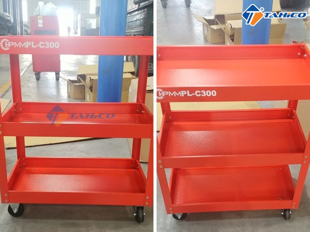 Xe đẩy đồ nghề 3 ngăn HPMM PL-C300