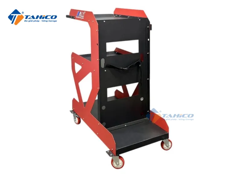 Xe đẩy máy hàn Ally QT-XDMH | 3 ngăn chịu tải 45kg/ngăn
