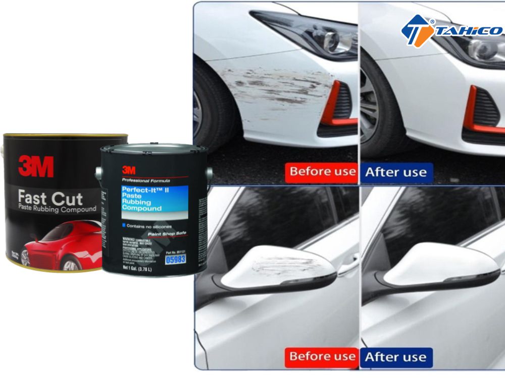 Xi đánh bóng phá xước 3M Paste Rubbing Compound