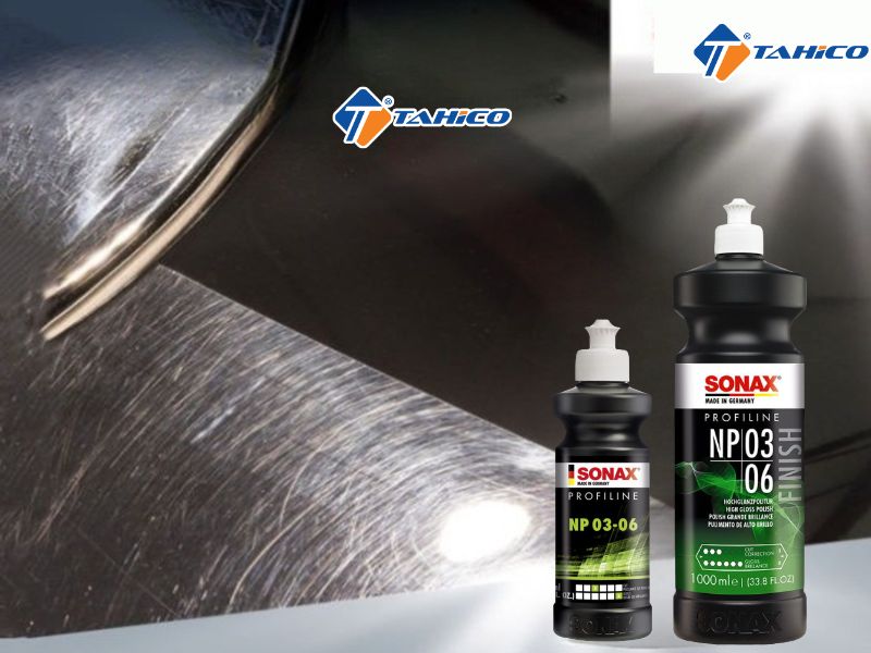 Xi đánh bóng sơn xe bước 3 Sonax NP 03-06