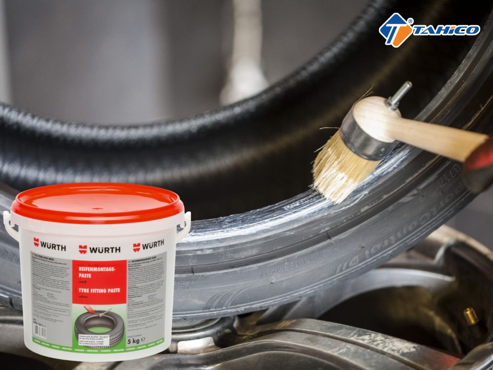Xi tra tháo lắp lốp Wurth Tyre Fitting Paste 5kg